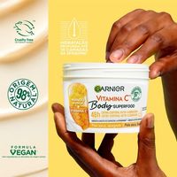 Garnier Body Superfood Creme Hidratante Nutri-Iluminador Corporal Manga e Vitamina C